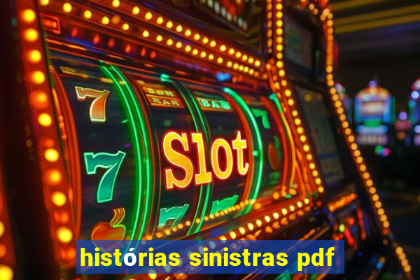 histórias sinistras pdf