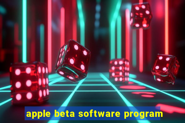 apple beta software program