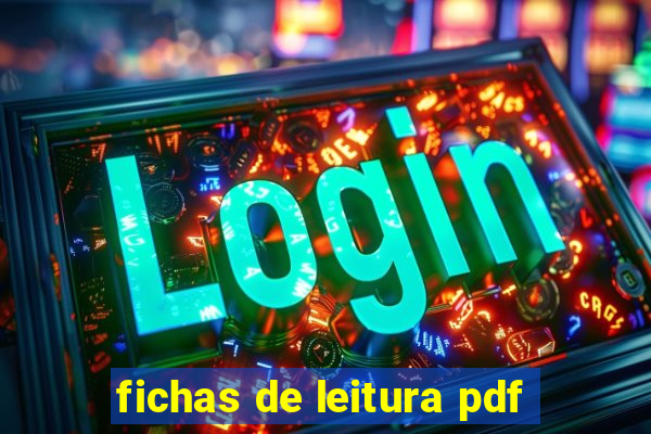 fichas de leitura pdf