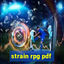 strain rpg pdf