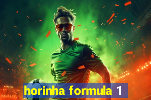 horinha formula 1