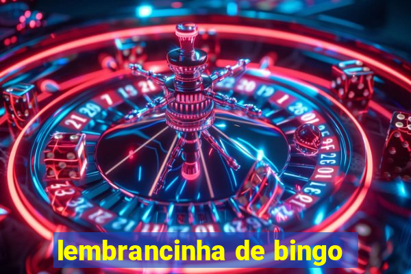 lembrancinha de bingo