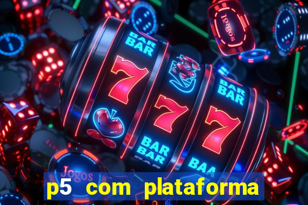 p5 com plataforma de jogos